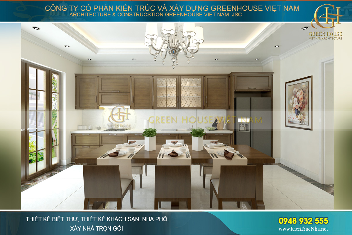 thiết kế nội thất nhà phố 4 tầng