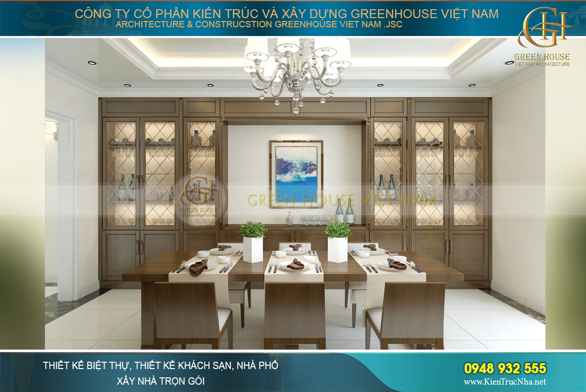 thiết kế nội thất nhà phố 4 tầng
