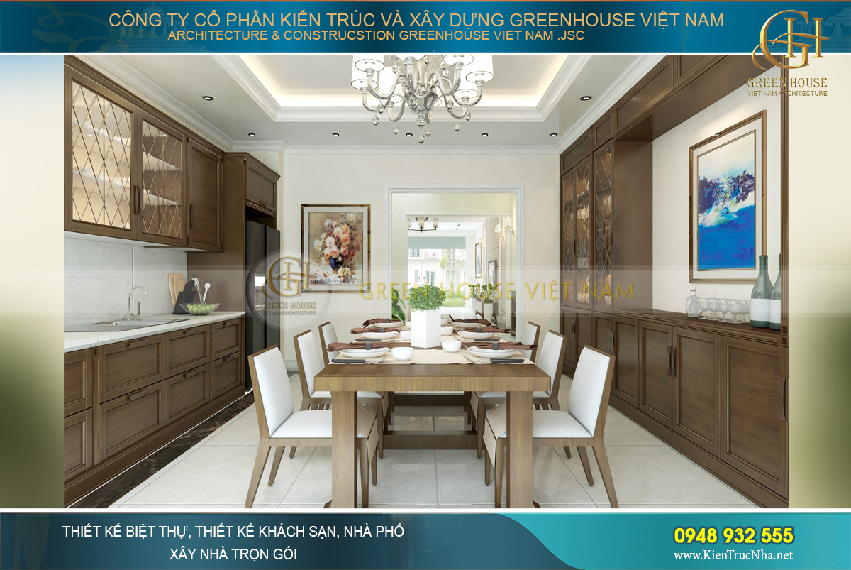 thiết kế nội thất nhà phố 4 tầng