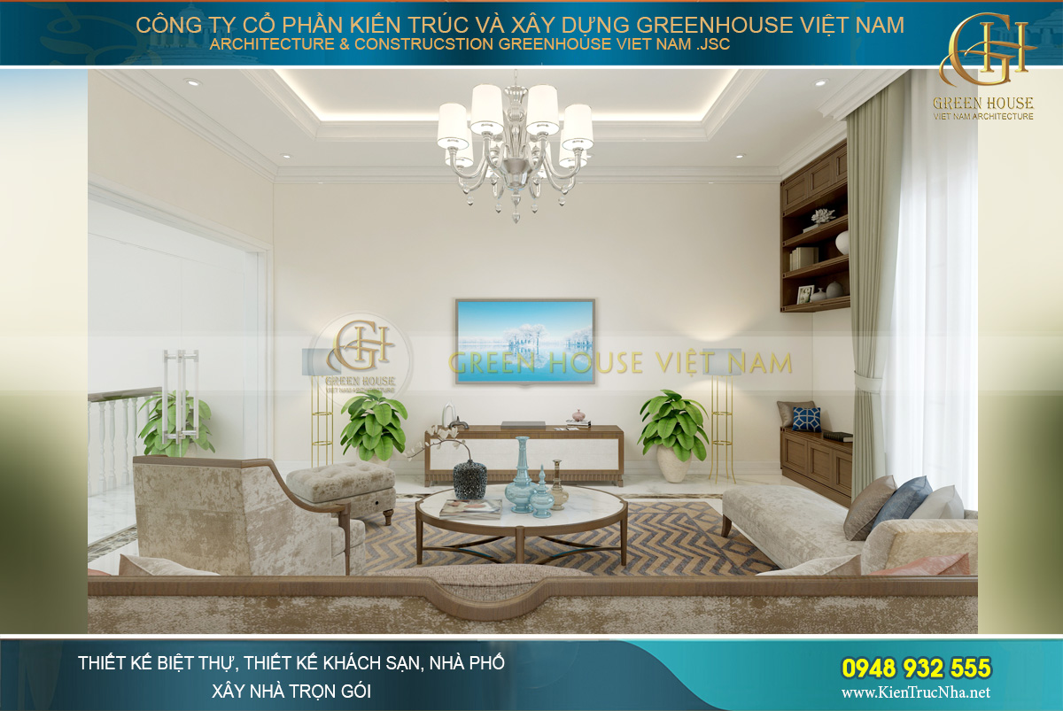 thiết kế nội thất nhà phố 4 tầng