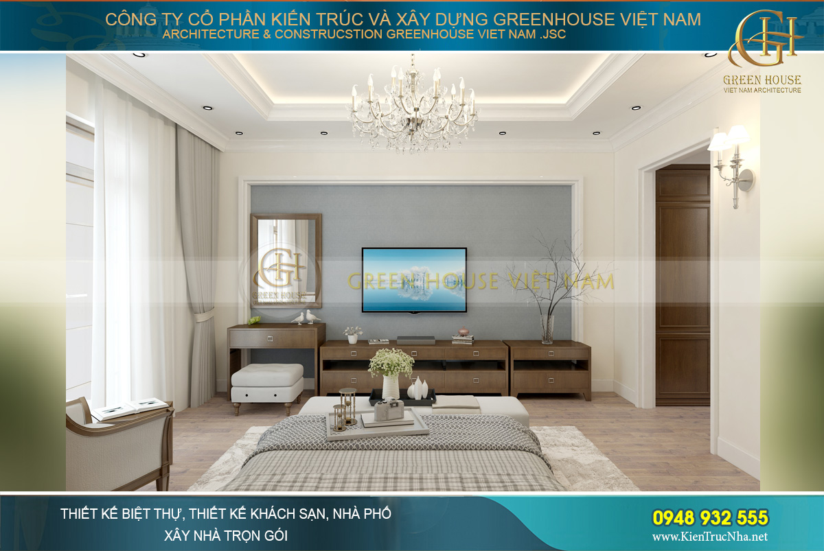 thiết kế nội thất nhà phố 4 tầng