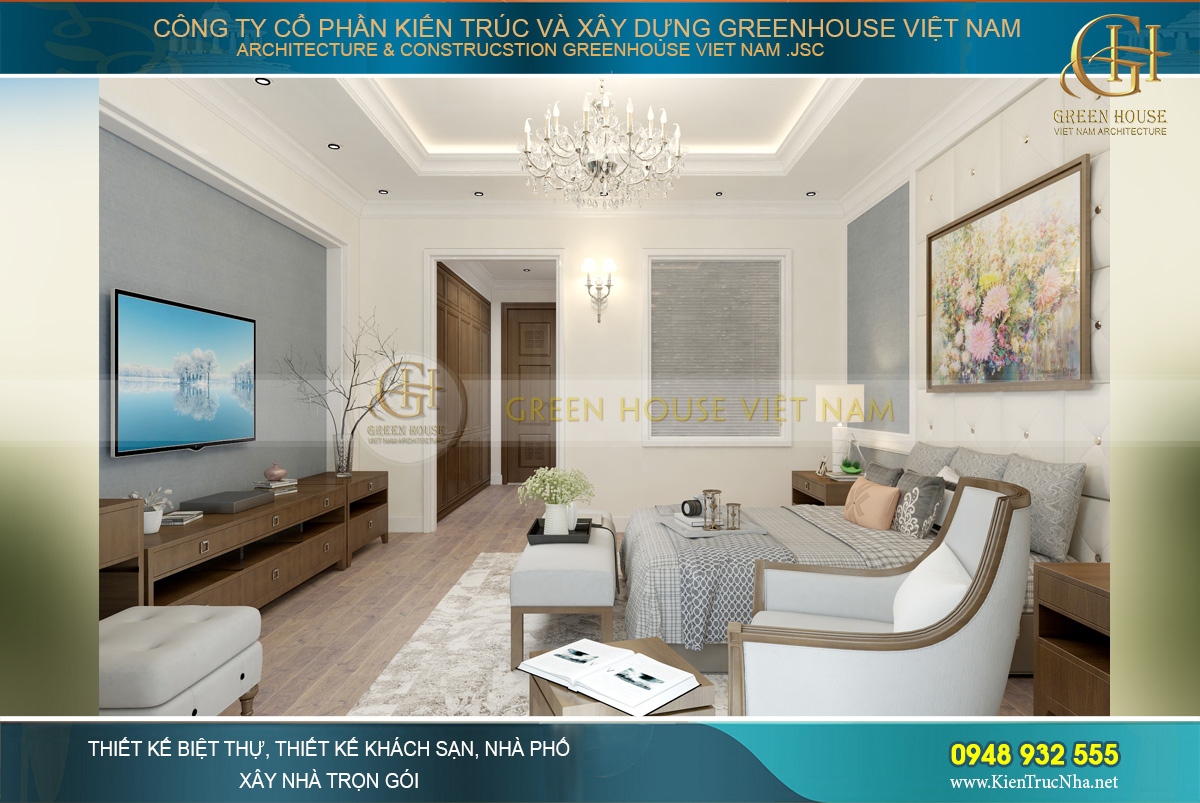 thiết kế nội thất nhà phố 4 tầng