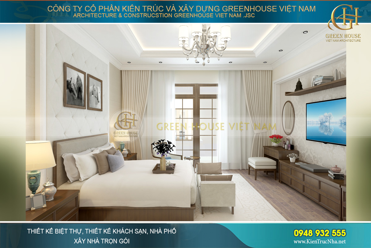 thiết kế nội thất nhà phố 4 tầng