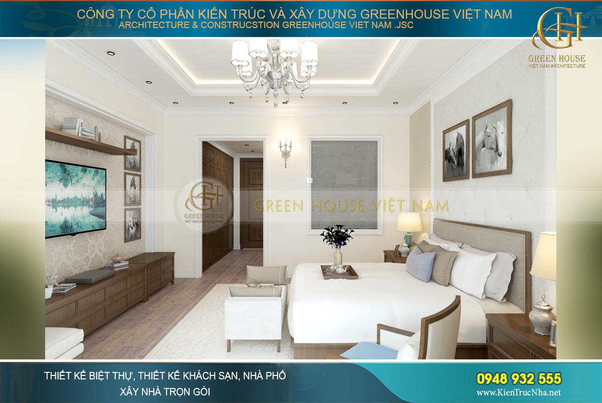 thiết kế nội thất nhà phố 4 tầng