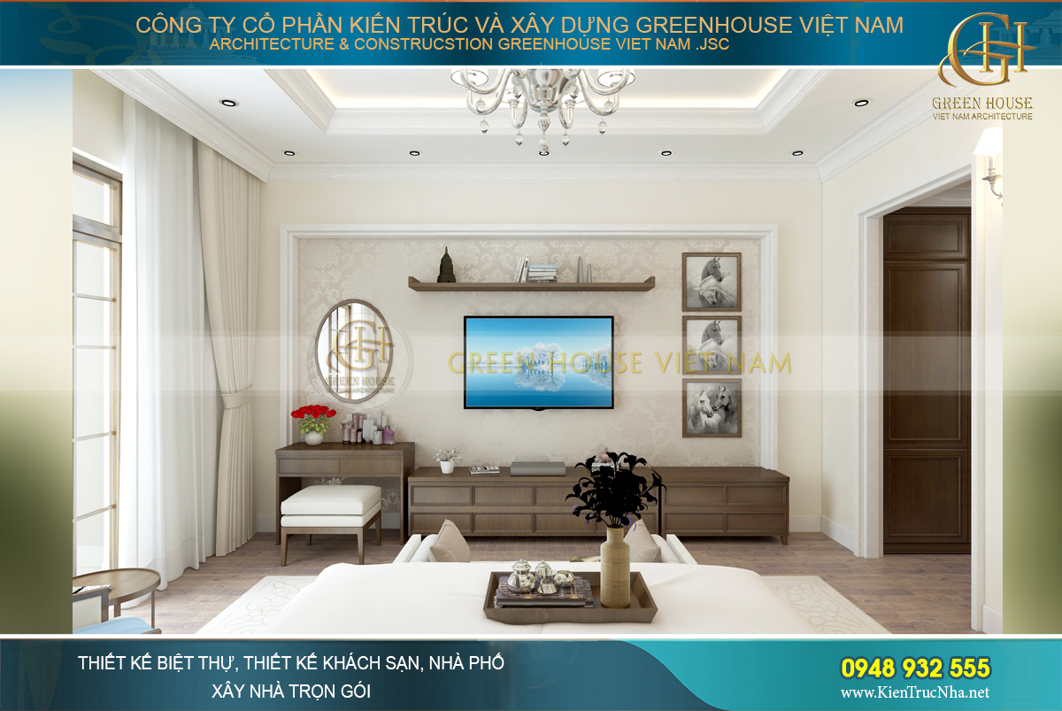 thiết kế nội thất nhà phố 4 tầng