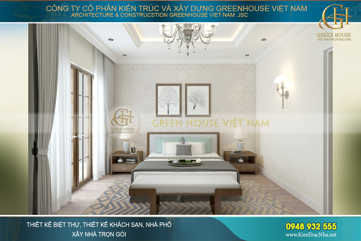 thiết kế nội thất nhà phố 4 tầng