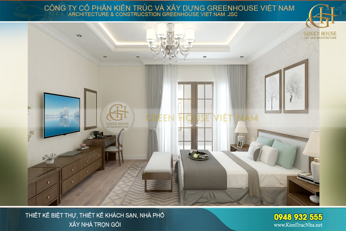 thiết kế nội thất nhà phố 4 tầng