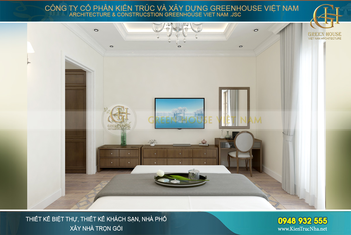 thiết kế nội thất nhà phố 4 tầng