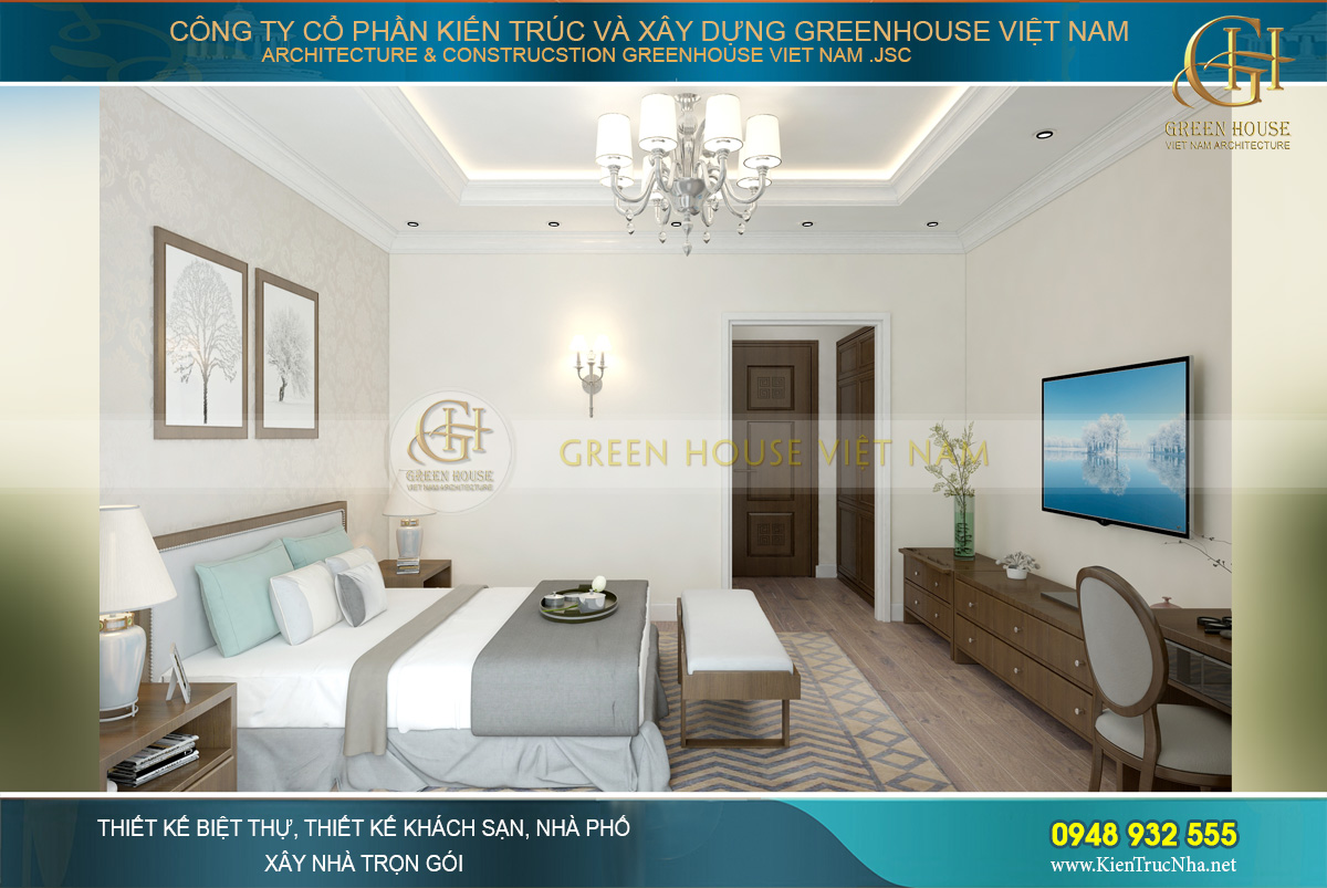 thiết kế nội thất nhà phố 4 tầng