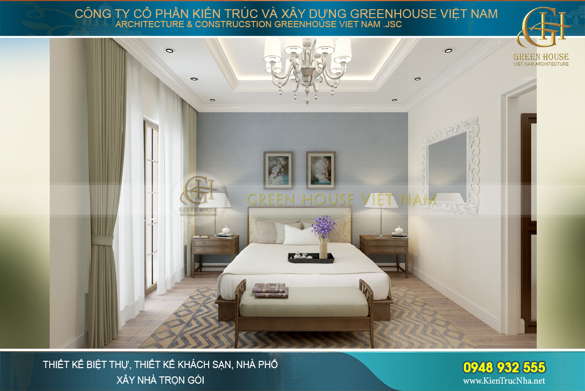 thiết kế nội thất nhà phố 4 tầng