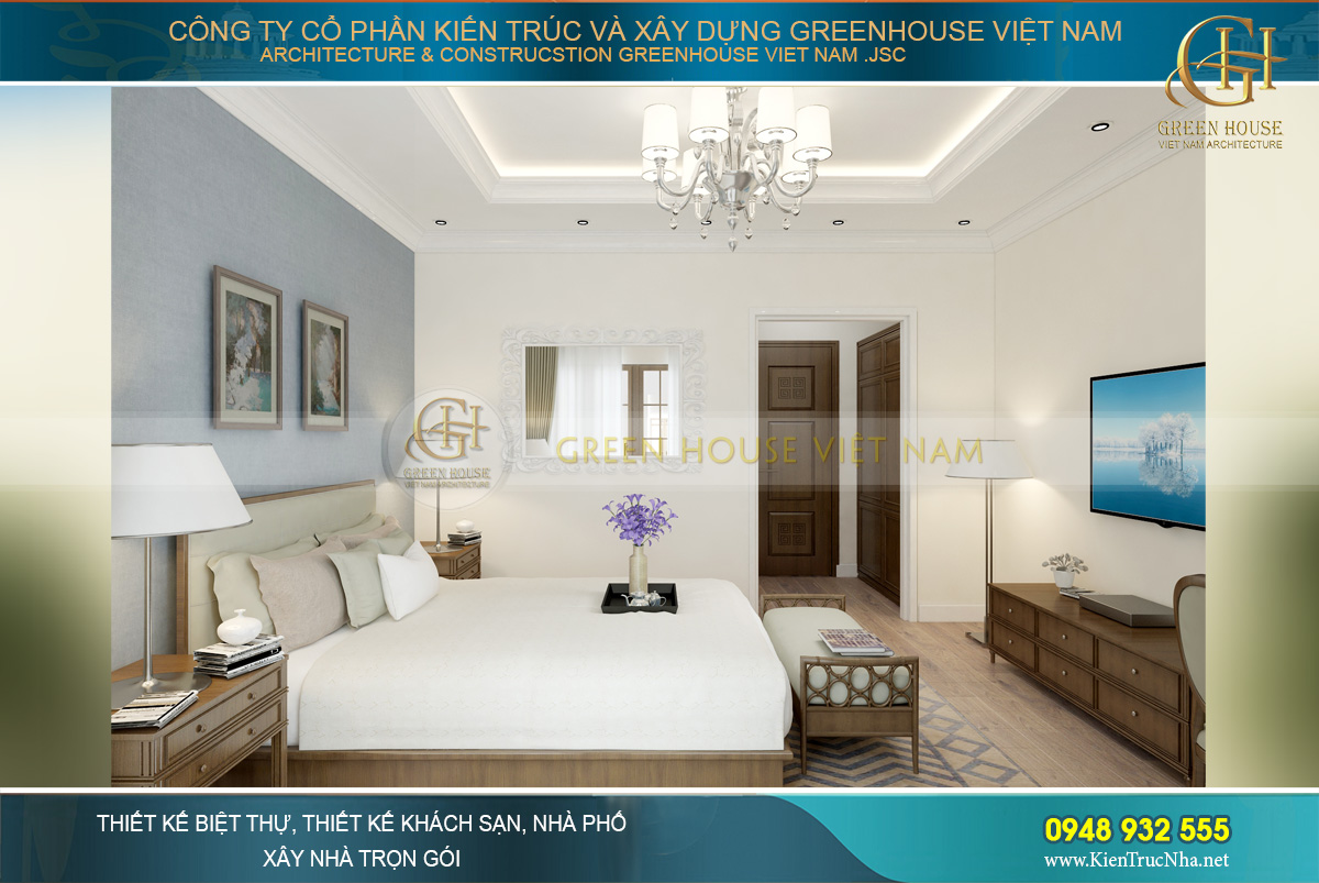 thiết kế nội thất nhà phố 4 tầng