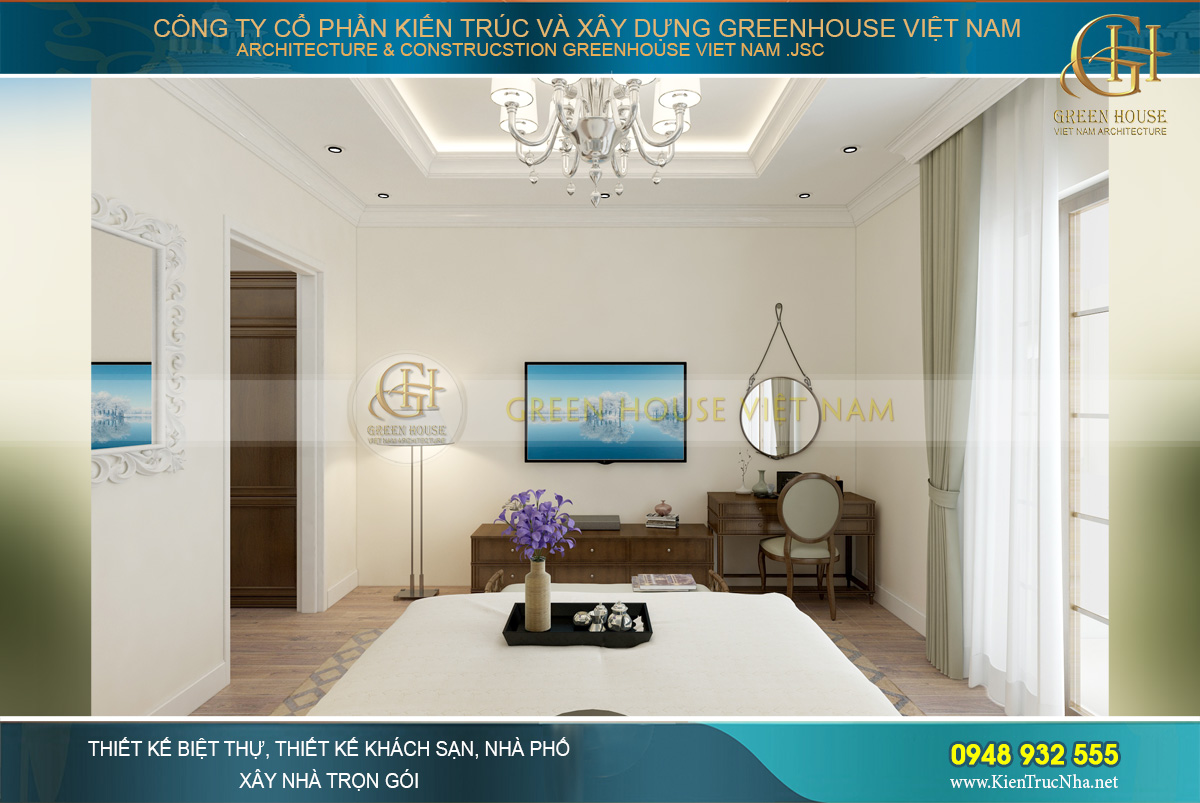 thiết kế nội thất nhà phố 4 tầng