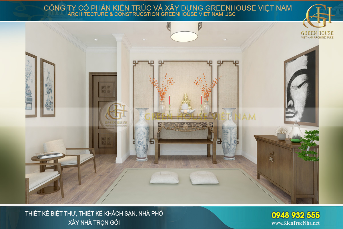 thiết kế nội thất nhà phố 4 tầng