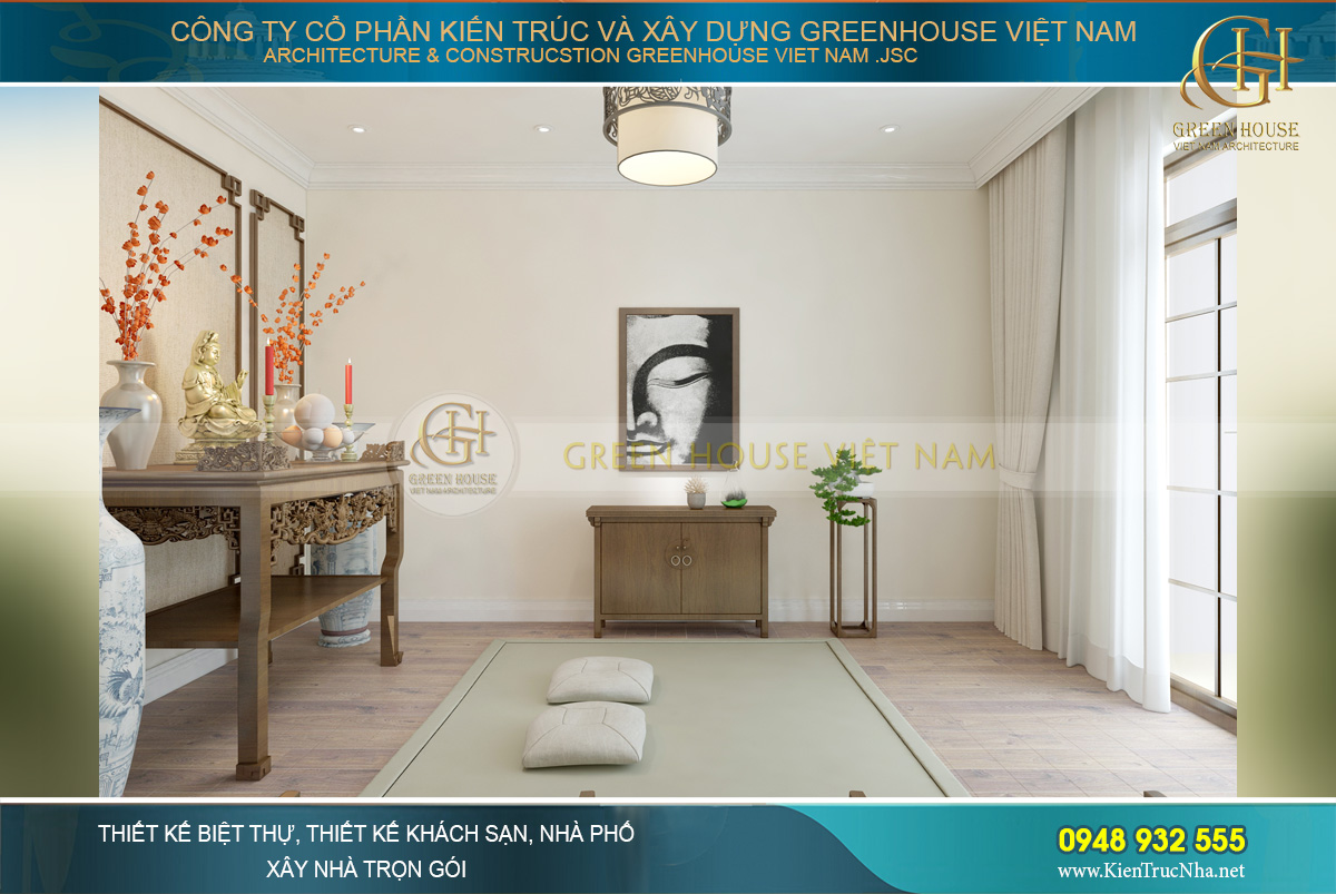 thiết kế nội thất nhà phố 4 tầng