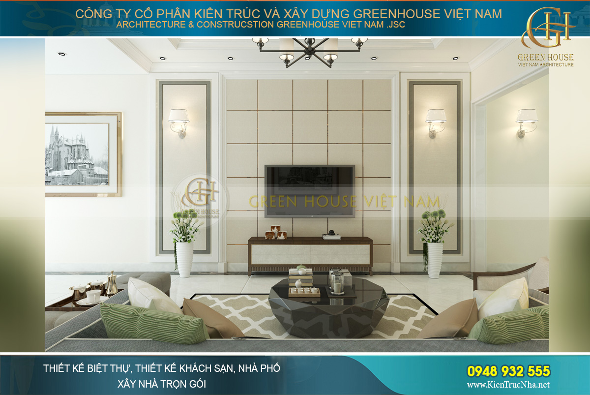 thiết kế nội thất nhà phố 4 tầng