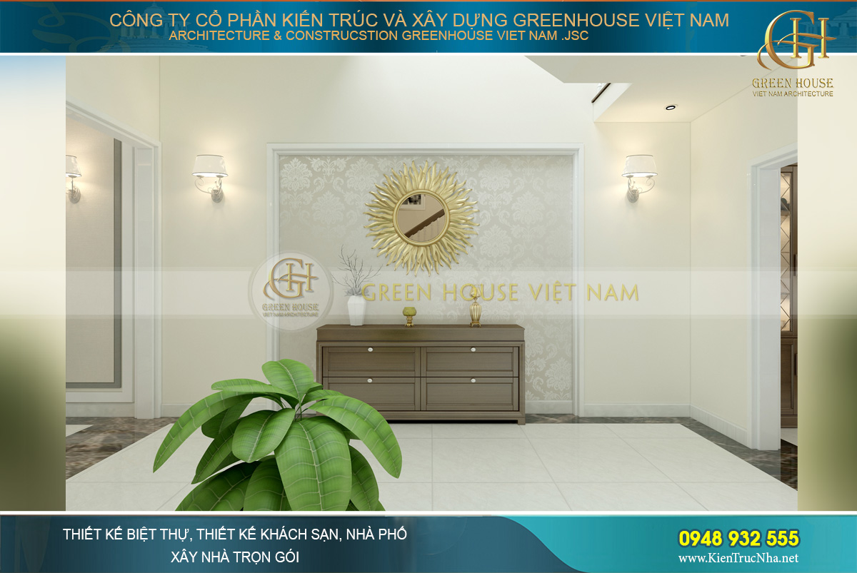 thiết kế nội thất nhà phố 4 tầng