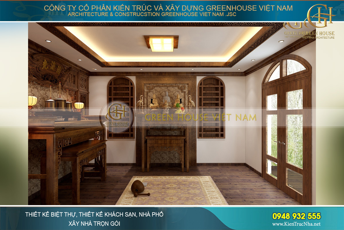 thiết kế nội thất tân cổ điển cho nhà phố tại Hà Nội