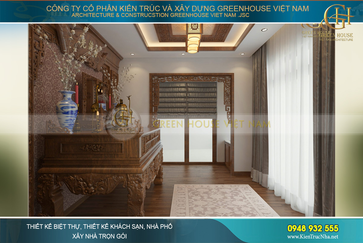 nội thất nhà phố giả biệt thự Ninh Bình