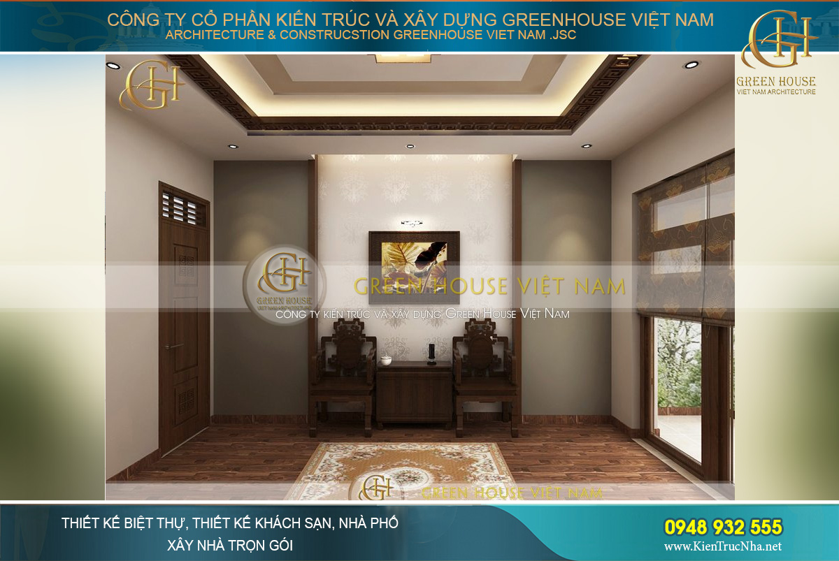 thiết kế nội thất nhà phố hiện đại tại hà nội