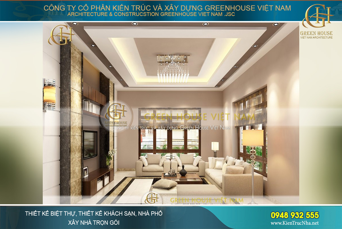 thiết kế nội thất nhà phố hiện đại tại hà nội