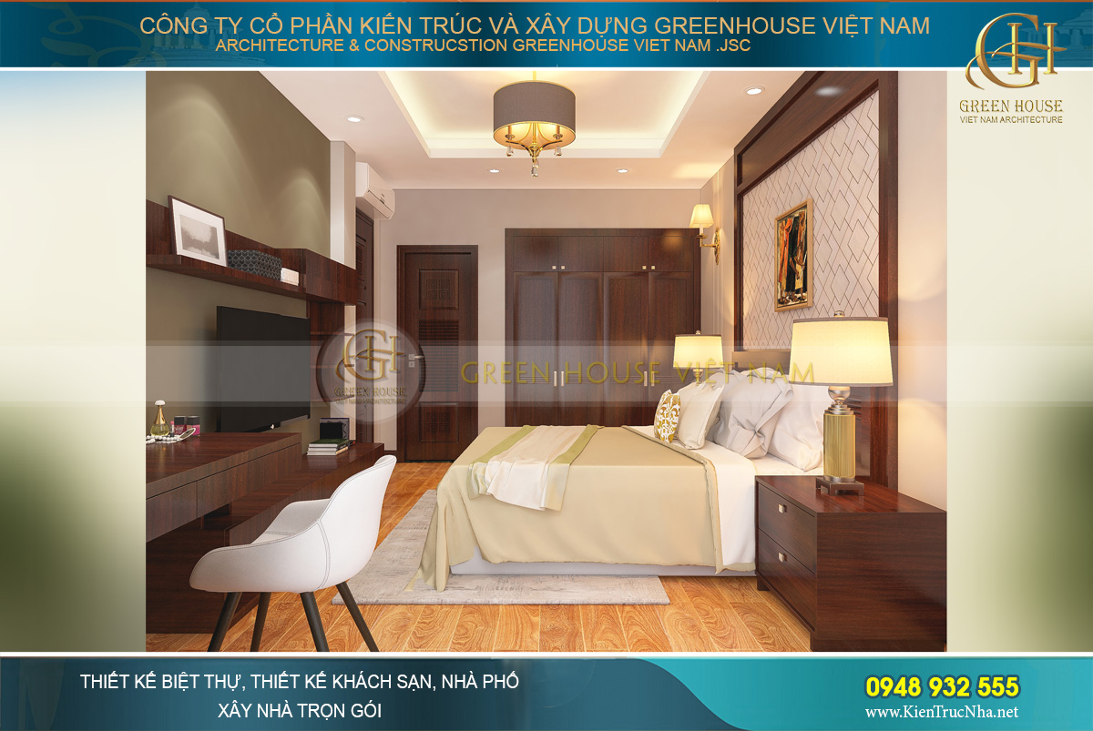 thiết kế nội thất nhà phố hiện đại tại bắc giang