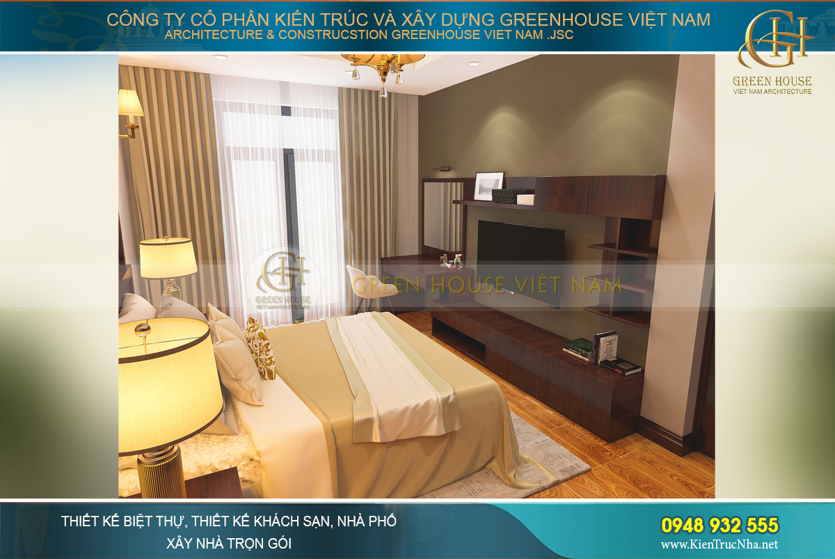 thiết kế nội thất nhà phố hiện đại tại bắc giang