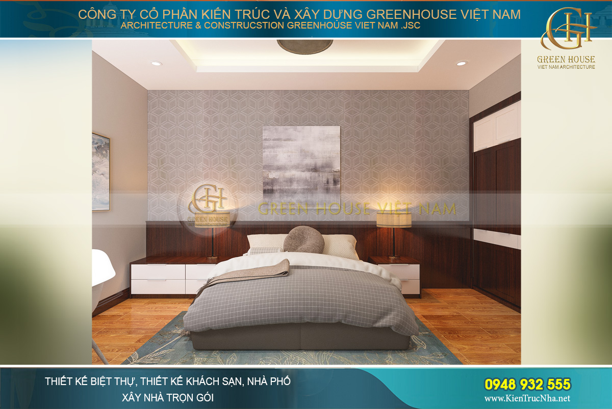 thiết kế nội thất nhà phố hiện đại tại bắc giang