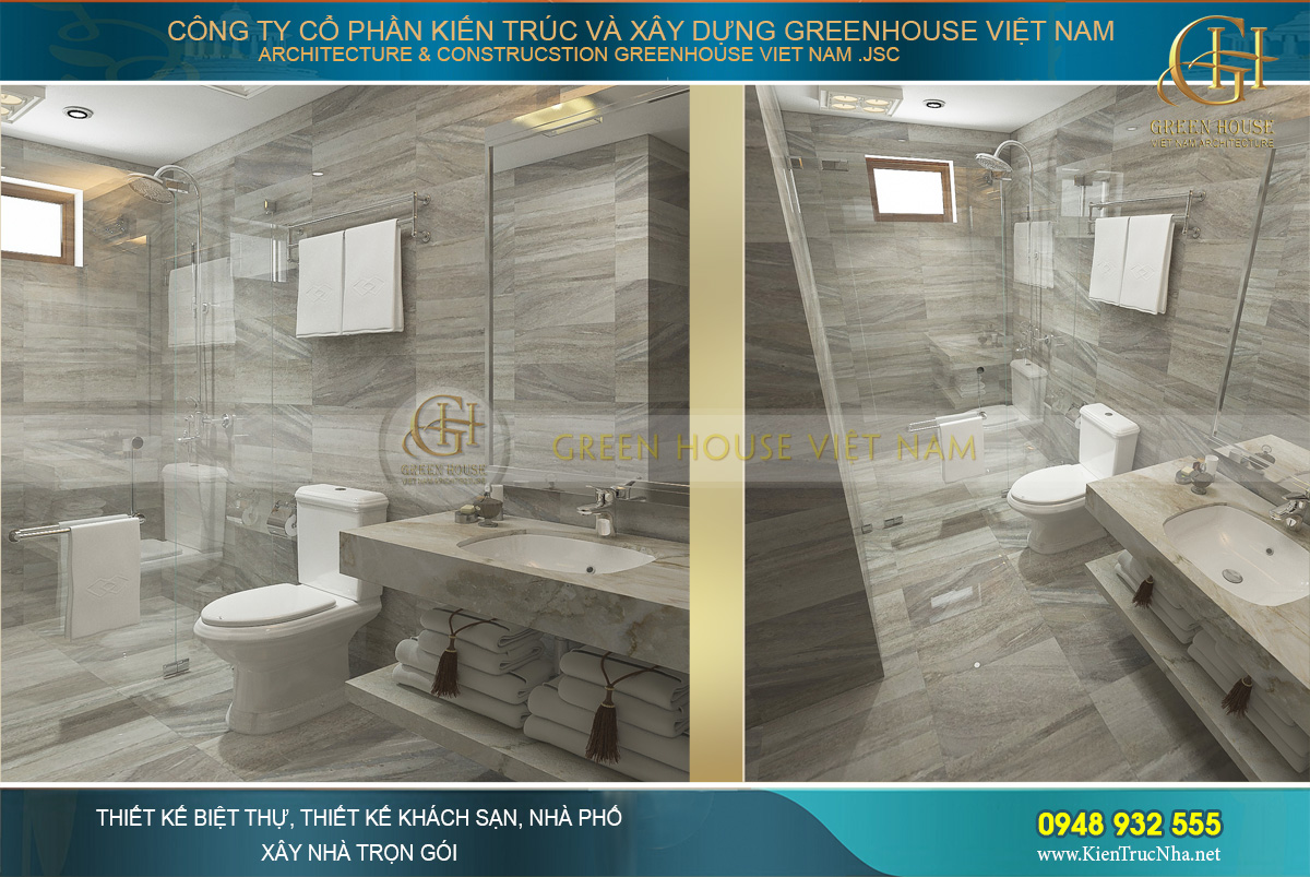 thiết kế nội thất nhà phố hiện đại tại bắc giang