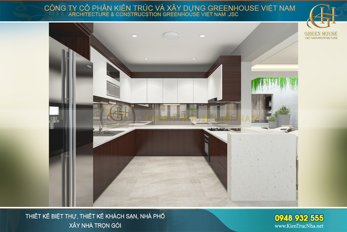 thiết kế nội thất nhà phố hiện đại tại bắc giang