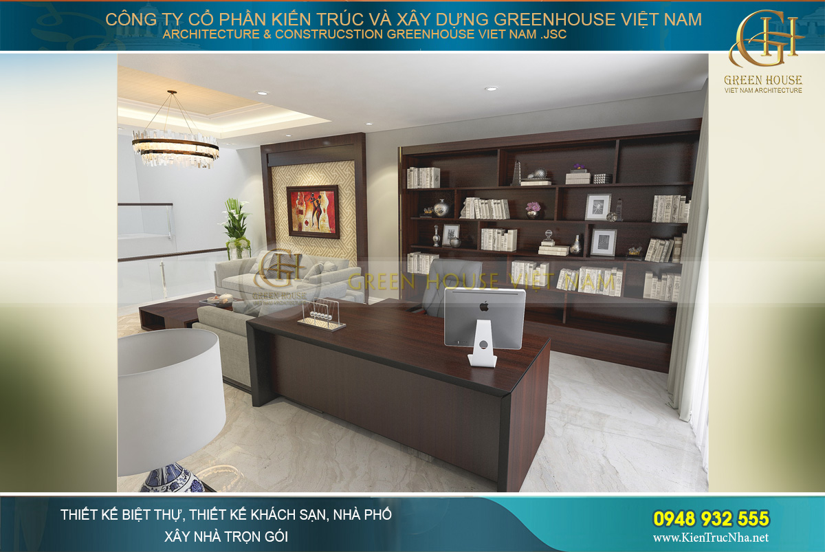 thiết kế nội thất nhà phố hiện đại tại bắc giang