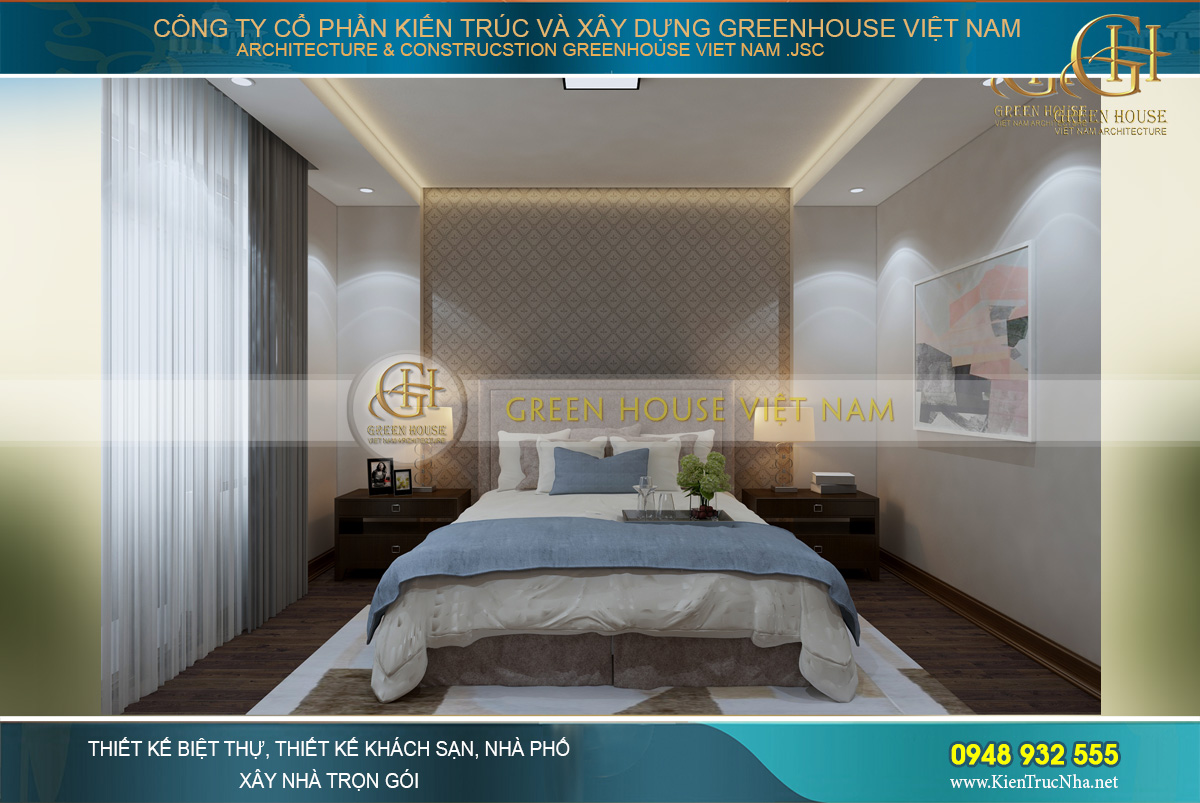 thiết kế nội thất nhà phố hiện đại 3 tầng tại hà nội