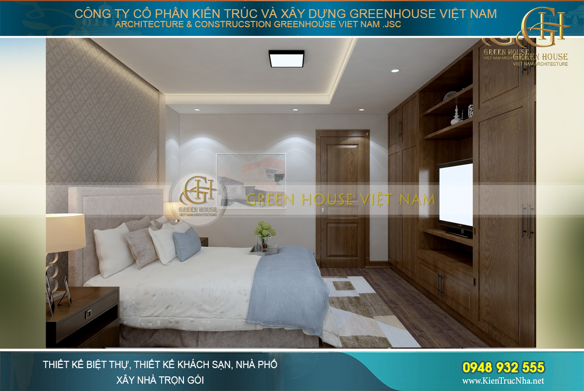 thiết kế nội thất nhà phố hiện đại 3 tầng tại hà nội