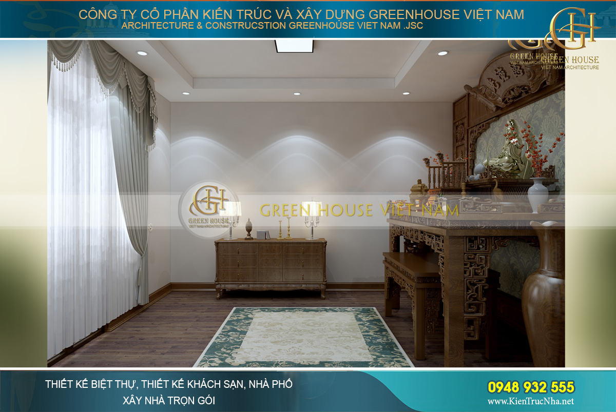 thiết kế nội thất nhà phố hiện đại 3 tầng tại hà nội