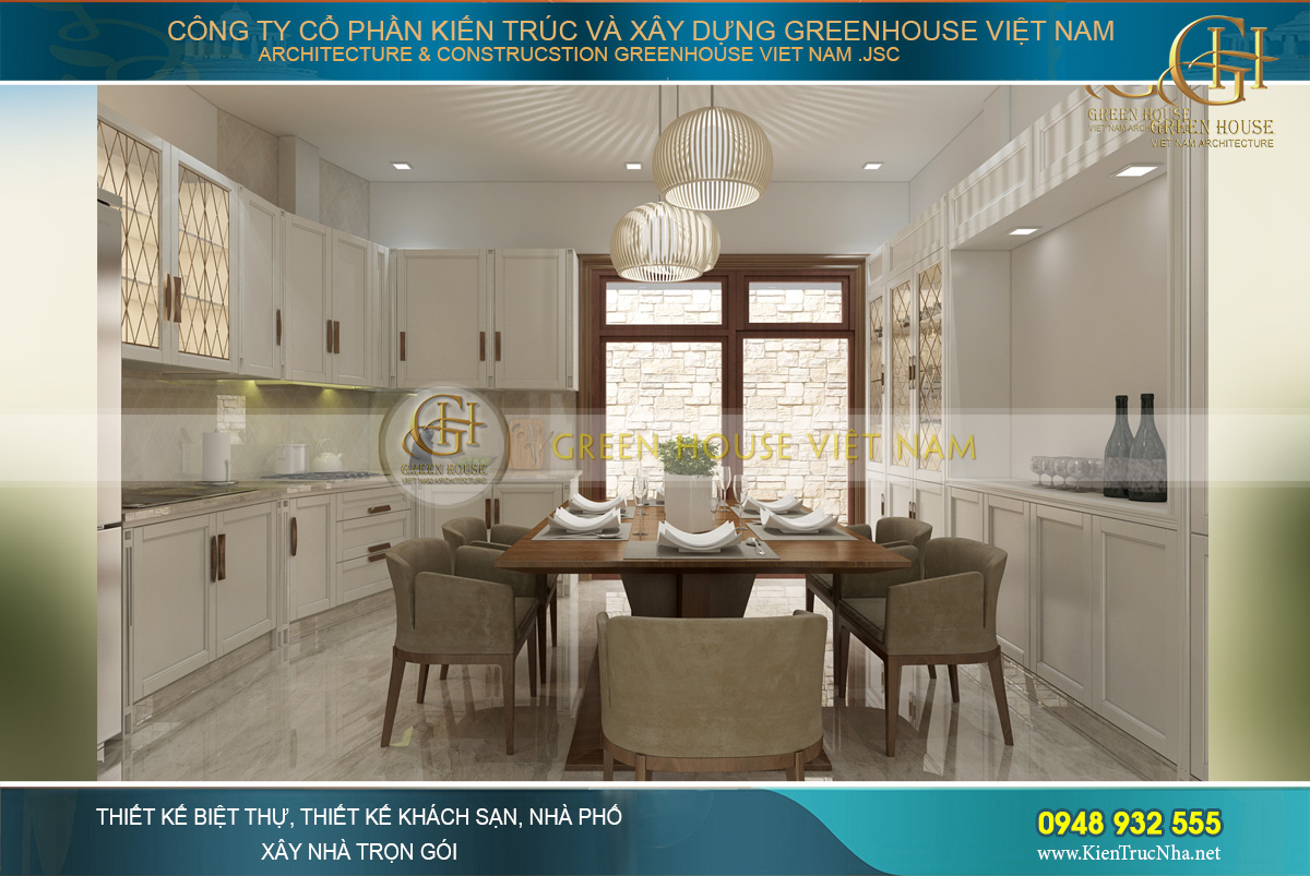 thiết kế nội thất nhà phố hiện đại 3 tầng tại hà nội