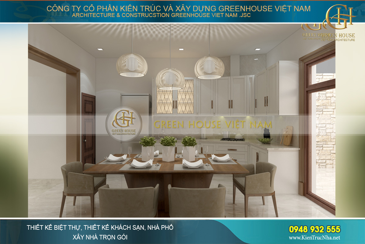 thiết kế nội thất nhà phố hiện đại 3 tầng tại hà nội