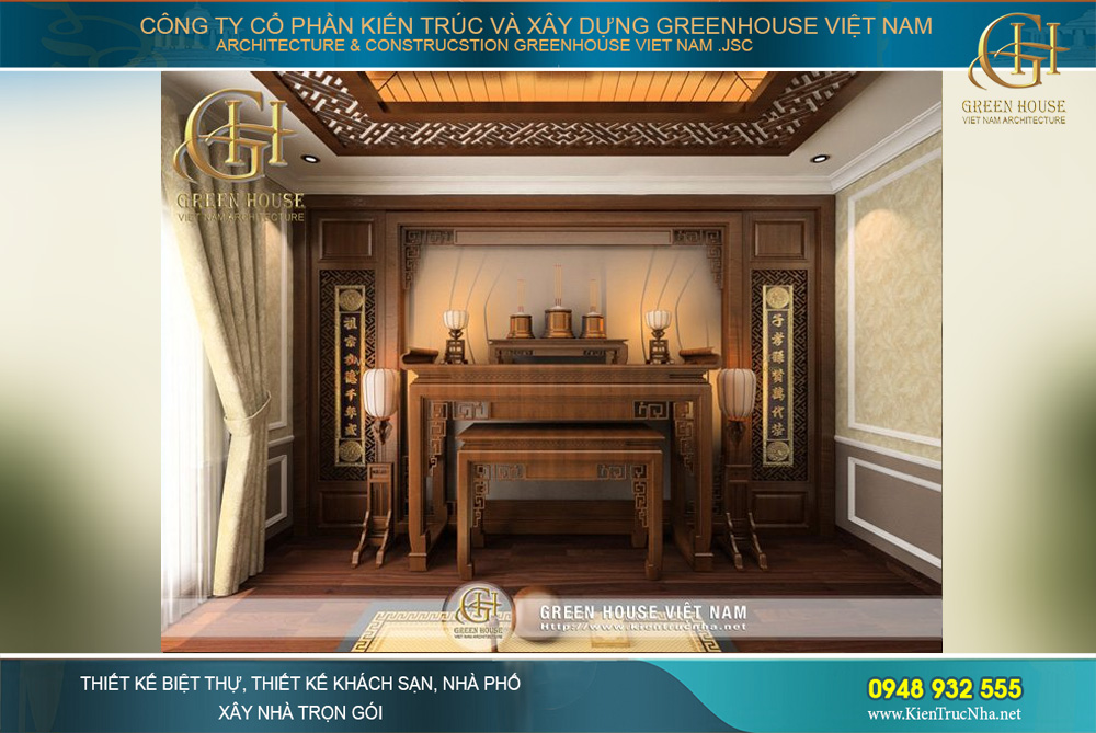 thiết kế nội thất nhà phố tân cổ điển 4 tầng tại hà nội