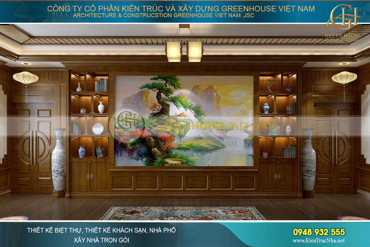 thiết kế nội thất biệt thự tân cổ điển đẹp