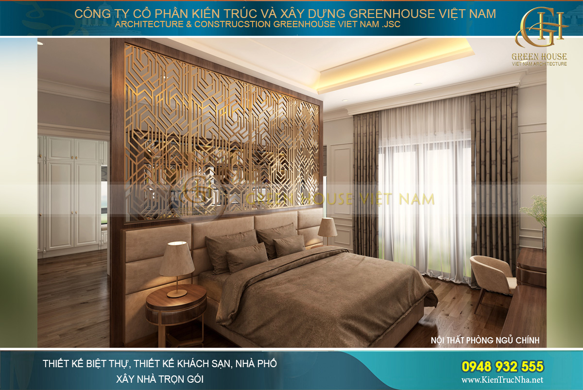 thiết kế nội thất biệt thự tân cổ điển