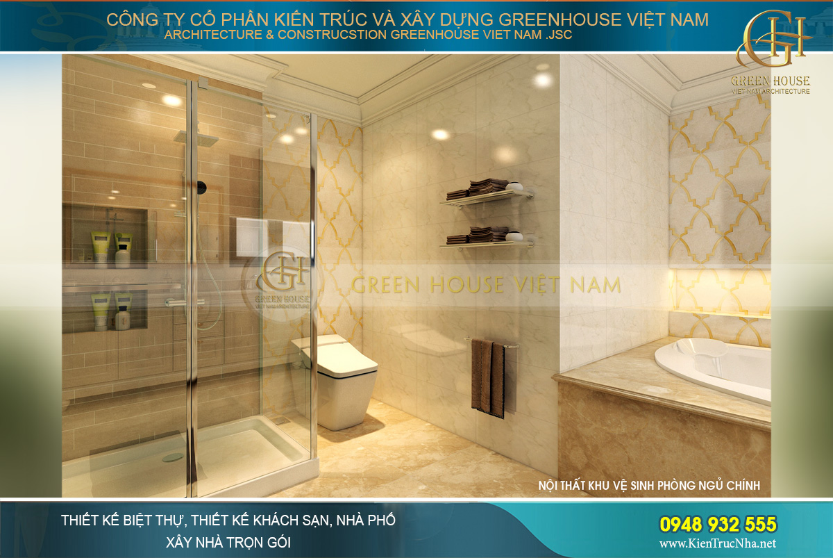 thiết kế nội thất biệt thự tân cổ điển