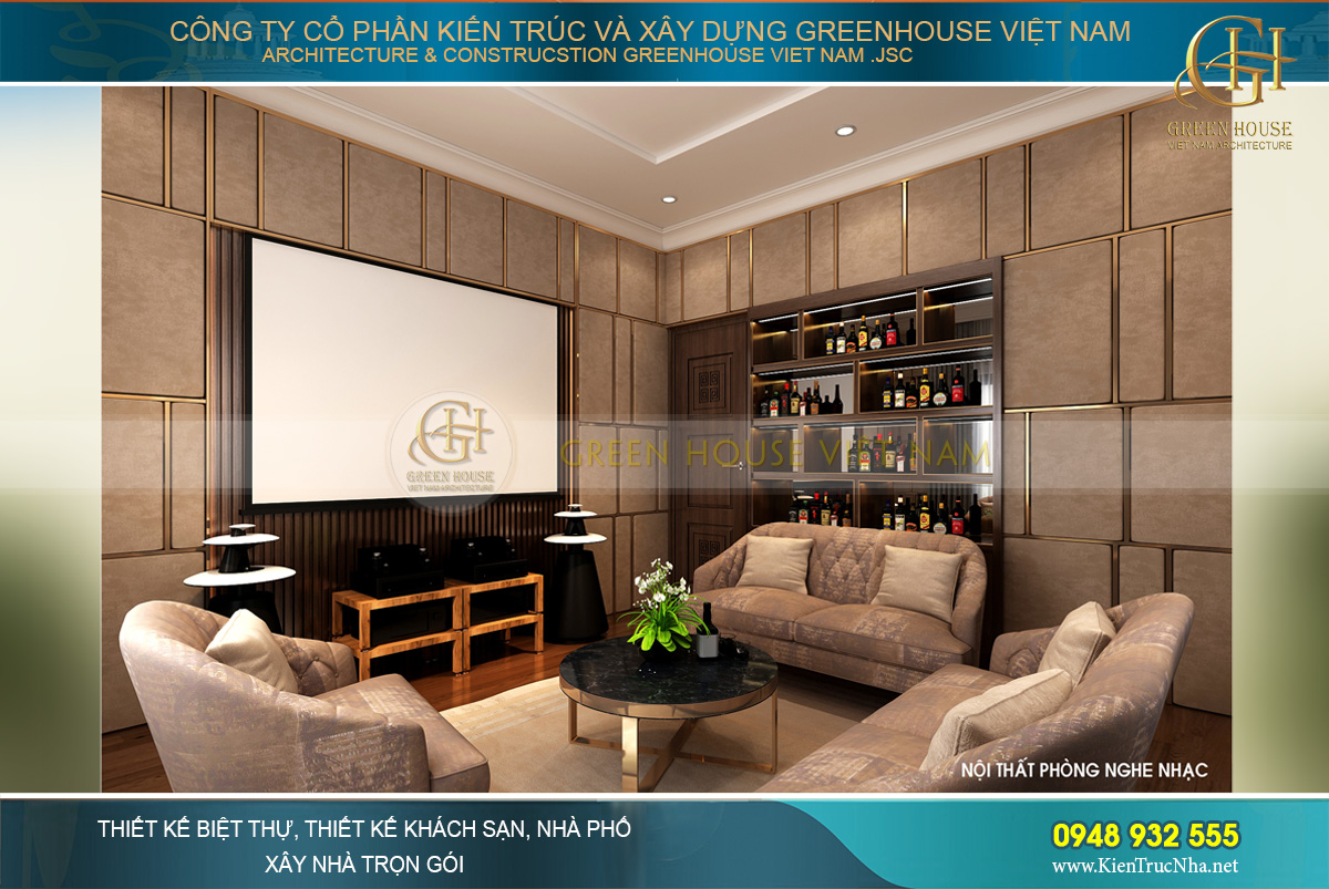 thiết kế nội thất biệt thự tân cổ điển