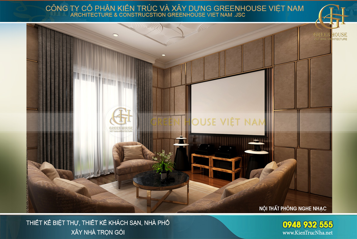 thiết kế nội thất biệt thự tân cổ điển
