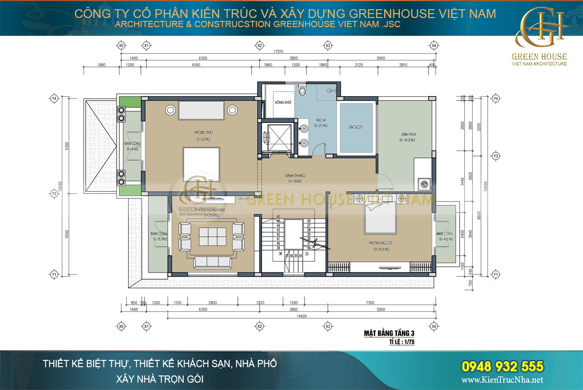 thiết kế nội thất biệt thự tân cổ điển