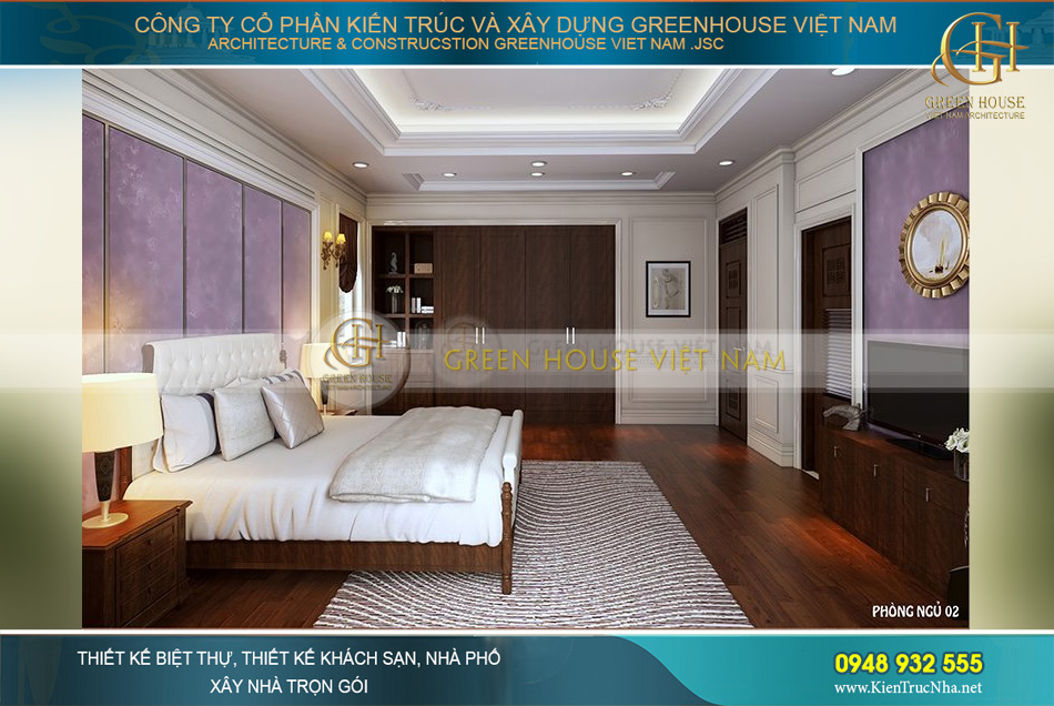 thiết kế nội thất biệt thự tân cổ điển