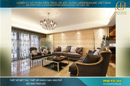 Mẫu thiết kế nội thất chung cư Vinhomes Royal City sang trọng
