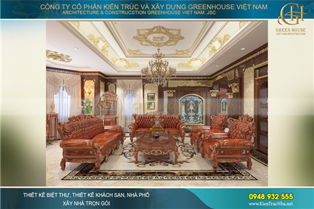 Thiết kế nội thất tân cổ điển - Khẳng định vị thế của gia chủ