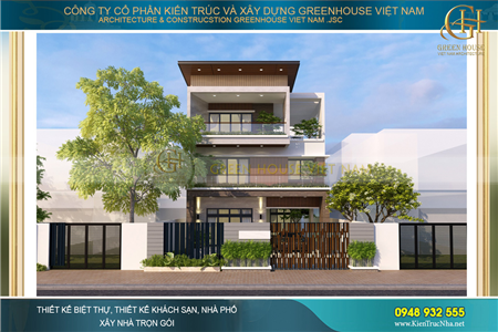 Thiết kế biệt thự hiện đại - Sự tân trang hoàn hảo cho tổ ấm mới