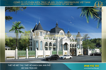 Tổng hợp công trình biệt thự, dinh thự đẹp xuất sắc nhất của Green House Việt Nam