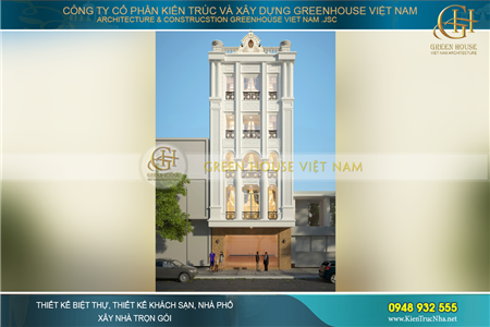 Kiến trúc Pháp đẹp đẳng cấp trong thiết kế nhà phố tân cổ điển