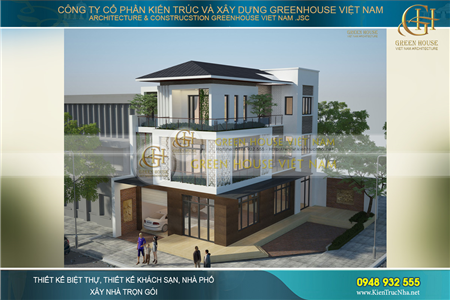Những mẫu biệt thự phố đẹp đẳng cấp, nổi bật giữa thủ đô Hà Nội đông đúc