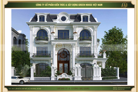 Top 10+ Mẫu Biệt Thự Kiểu Pháp “Hạ Gục” Trái Tim Ngay Cái Nhìn Đầu Tiên